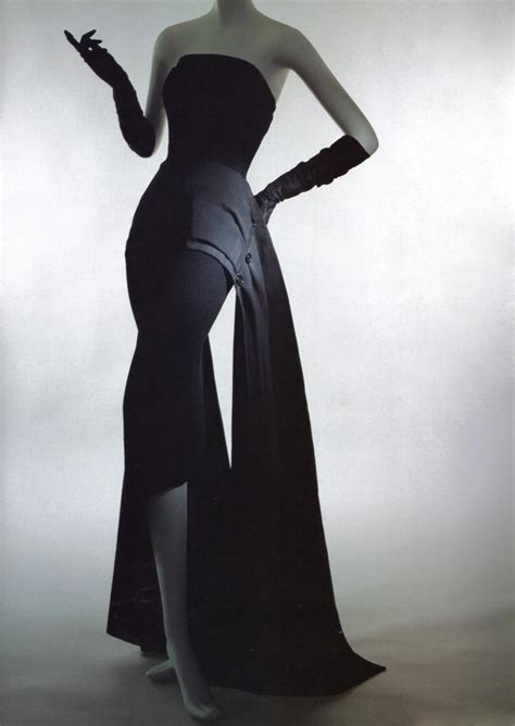 christian dior black vintage dress|Christian Dior eventail dress gown.